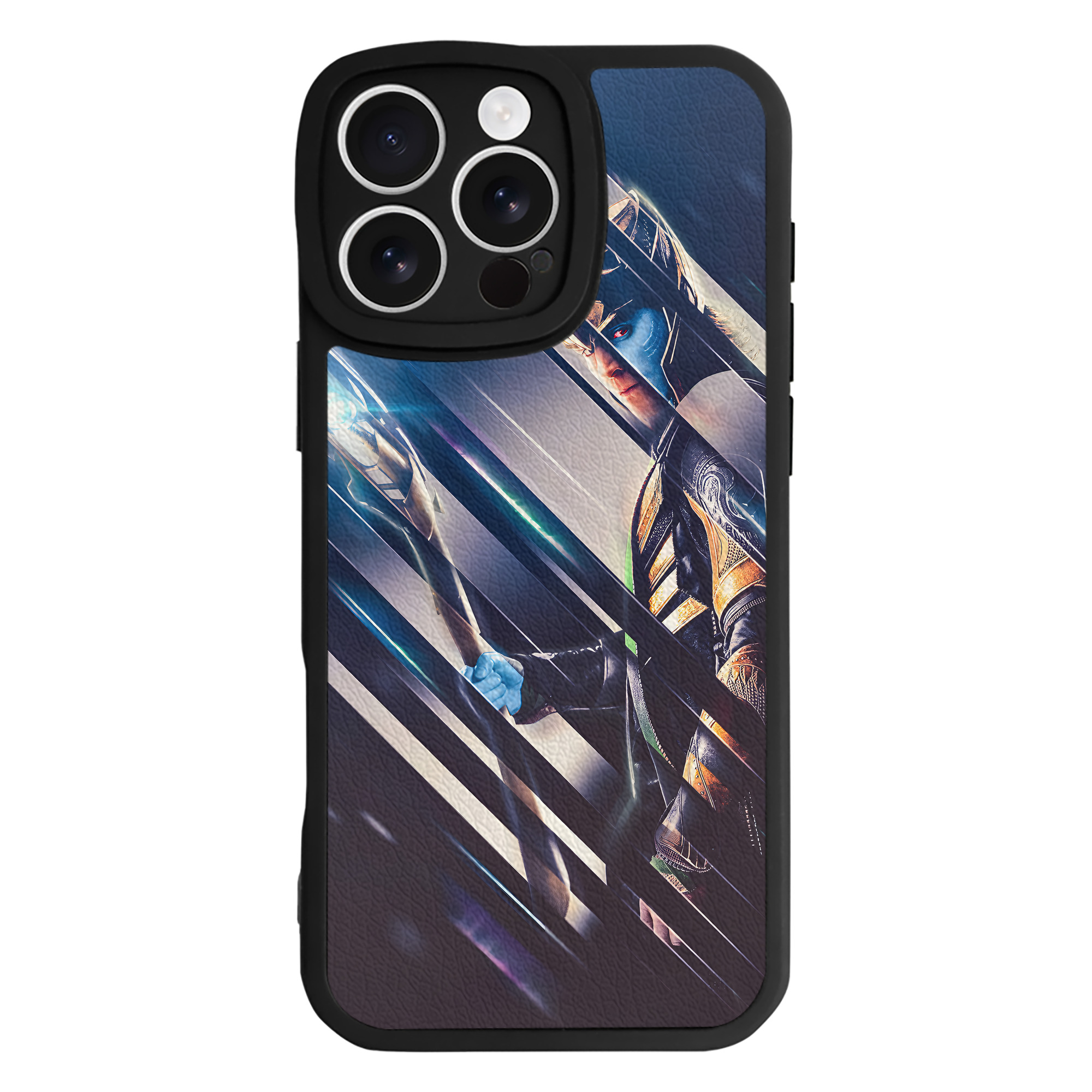 （画像用） アベンジャーズ The Avengers 【iPhone 16シリーズ対応】シリコンスマホケース（レザー調） 材質：シリコン